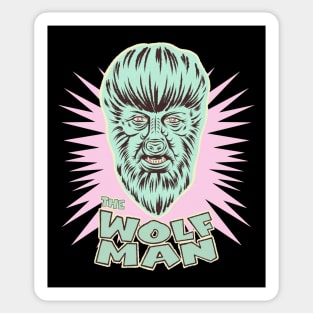 The candy Wolf Man by Bad Taste Forever Sticker